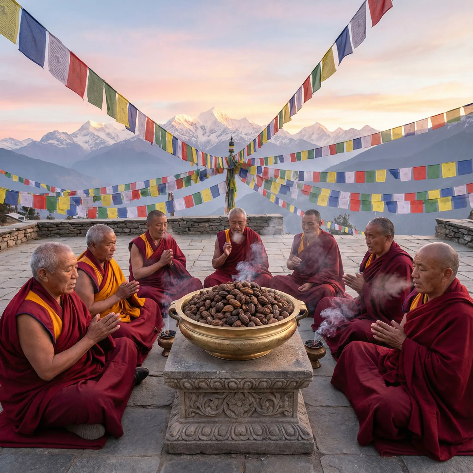 Himalayan foothills where Haritaki is sourced
